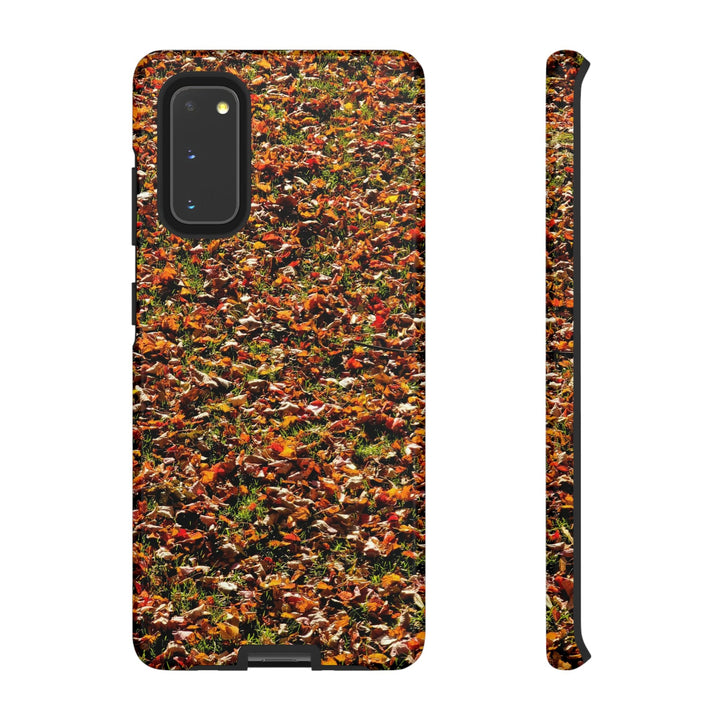 Cool Phone Case | Aesthetic Phone Case | Fall Leaves | For Samsung Galaxy S23, S22, S21, S20 | Luxury Double Layer | Cute - Studio40ParkLane