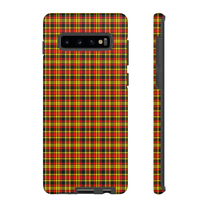 Samsung Galaxy Phone Case | Galaxy S23, S22, S21, S20 | Luxury Case Double Layered | Impact Resistant | Fashionable - Tartan Buchanan - Studio40ParkLane