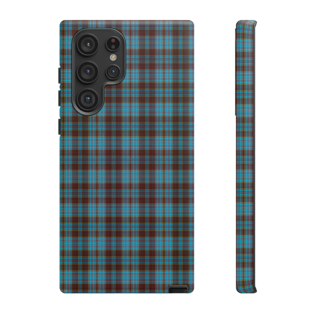 Samsung Galaxy Phone Case | Galaxy S23, S22, S21, S20 | Luxury Case Double Layered | Impact Resistant | Fashionable - Tartan Anderson - Studio40ParkLane