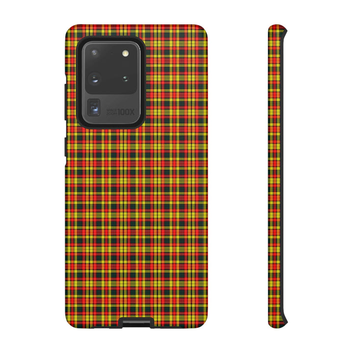 Samsung Galaxy Phone Case | Galaxy S23, S22, S21, S20 | Luxury Case Double Layered | Impact Resistant | Fashionable - Tartan Buchanan - Studio40ParkLane