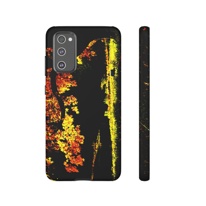 Cute Samsung Phone Case | Aesthetic Samsung Phone Case | Fall Leaves North Bridge | Galaxy S23, S22, S21, S20 | Luxury Double Layer | Cool - Studio40ParkLane