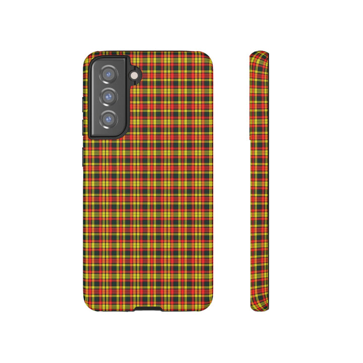 Samsung Galaxy Phone Case | Galaxy S23, S22, S21, S20 | Luxury Case Double Layered | Impact Resistant | Fashionable - Tartan Buchanan - Studio40ParkLane
