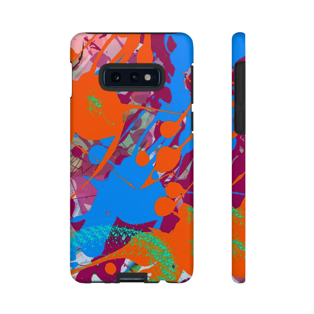 Samsung Galaxy Phone Case | Galaxy S23, S22, S21, S20 | Luxury Case Double Layered | Impact Resistant | Fashionable - Paint Spill 1 - Studio40ParkLane
