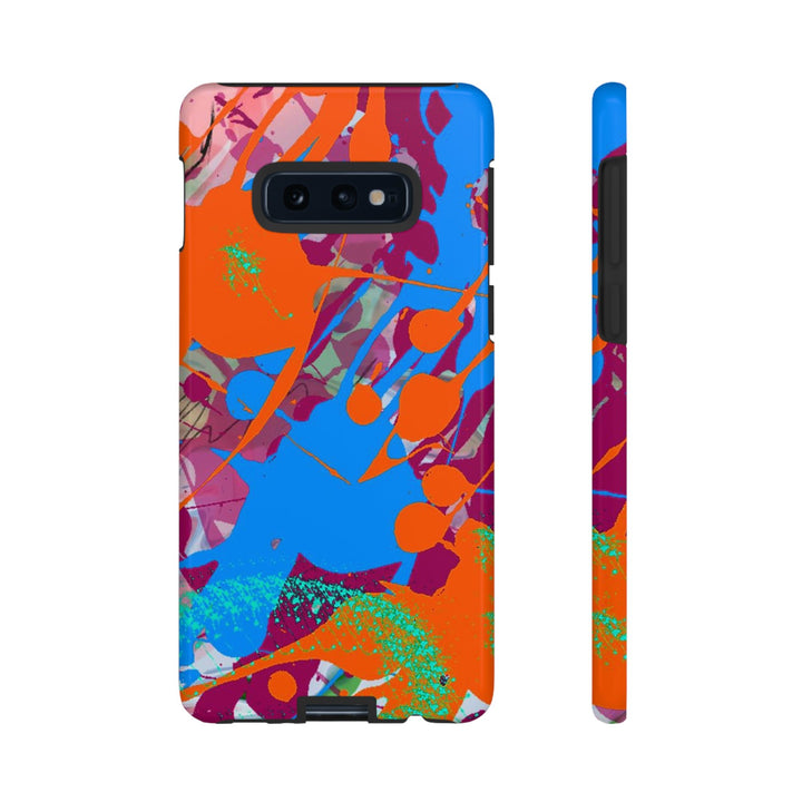 Samsung Galaxy Phone Case | Galaxy S23, S22, S21, S20 | Luxury Case Double Layered | Impact Resistant | Fashionable - Paint Spill 1 - Studio40ParkLane