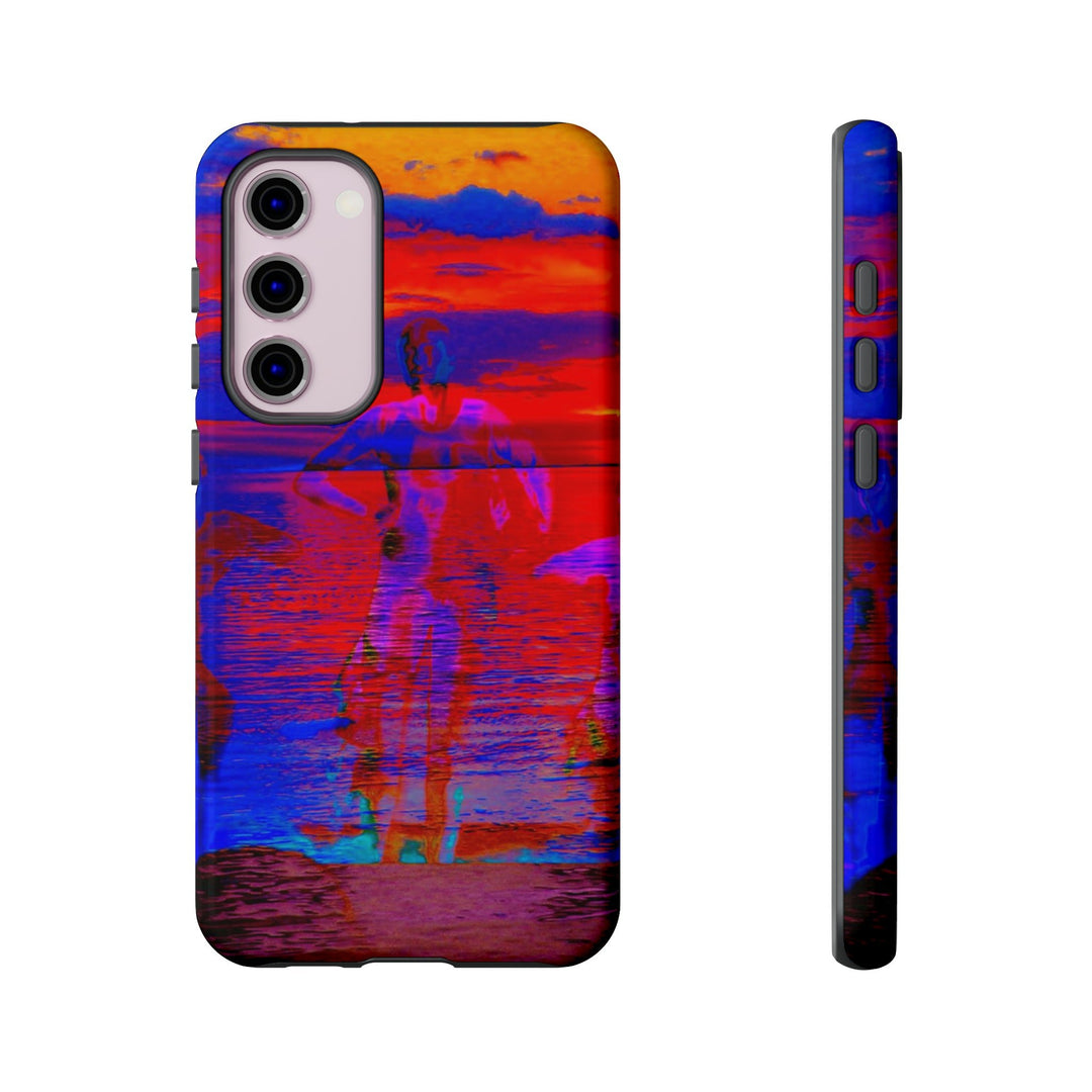 Cute Samsung Phone Case | Aesthetic Samsung Phone Case | Dance Sunset Colorful | Galaxy S23, S22, S21, S20 | Luxury Double Layer | Cool - Studio40ParkLane
