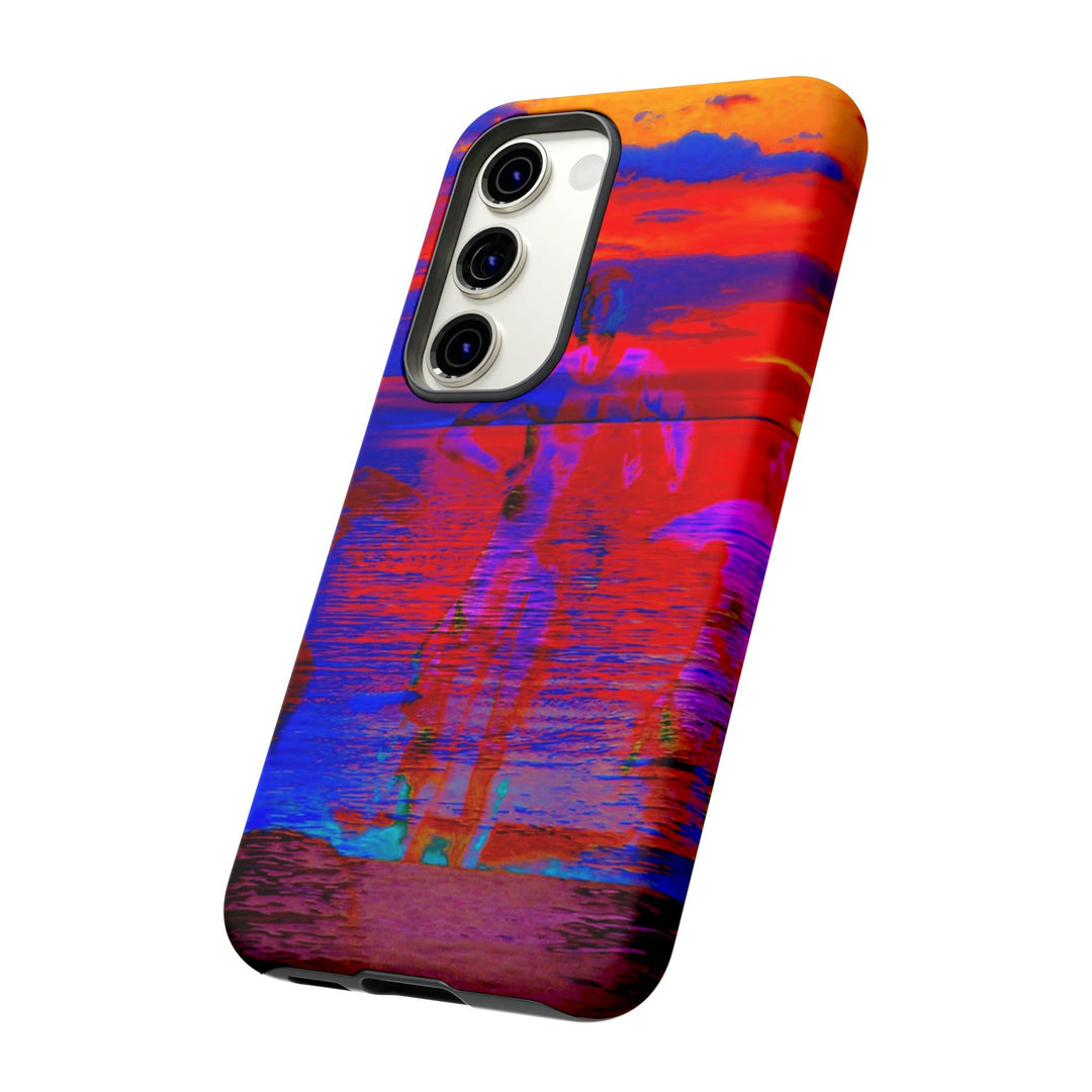 Cute Samsung Phone Case | Aesthetic Samsung Phone Case | Dance Sunset Colorful | Galaxy S23, S22, S21, S20 | Luxury Double Layer | Cool - Studio40ParkLane