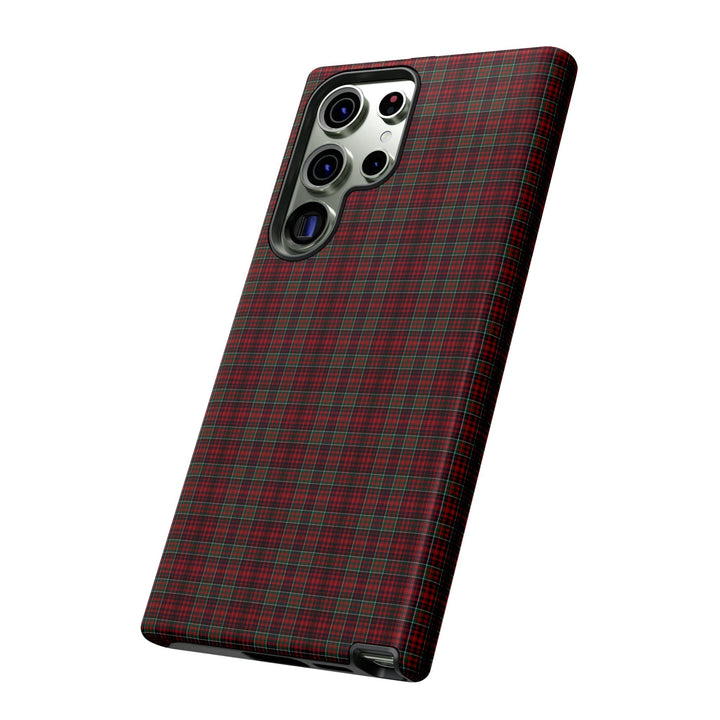 Samsung Galaxy Phone Case | Tough Case double layered | Impact resistant | Galaxy S23, S22, S21, S20 - Matte/Glossy Rose Tartan McDonald - Studio40ParkLane