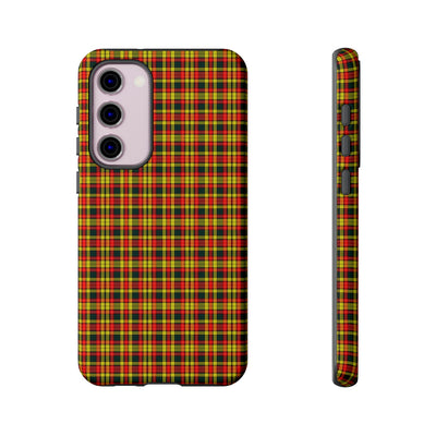 Samsung Galaxy Phone Case | Galaxy S23, S22, S21, S20 | Luxury Case Double Layered | Impact Resistant | Fashionable - Tartan Buchanan - Studio40ParkLane