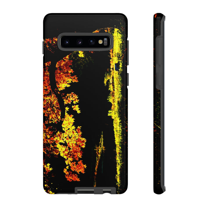 Cute Samsung Phone Case | Aesthetic Samsung Phone Case | Fall Leaves North Bridge | Galaxy S23, S22, S21, S20 | Luxury Double Layer | Cool - Studio40ParkLane