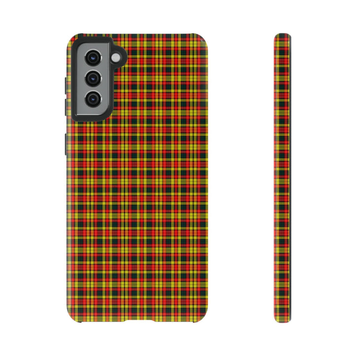 Samsung Galaxy Phone Case | Galaxy S23, S22, S21, S20 | Luxury Case Double Layered | Impact Resistant | Fashionable - Tartan Buchanan - Studio40ParkLane