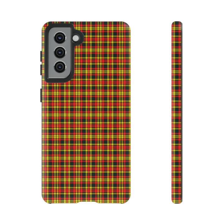 Samsung Galaxy Phone Case | Galaxy S23, S22, S21, S20 | Luxury Case Double Layered | Impact Resistant | Fashionable - Tartan Buchanan - Studio40ParkLane
