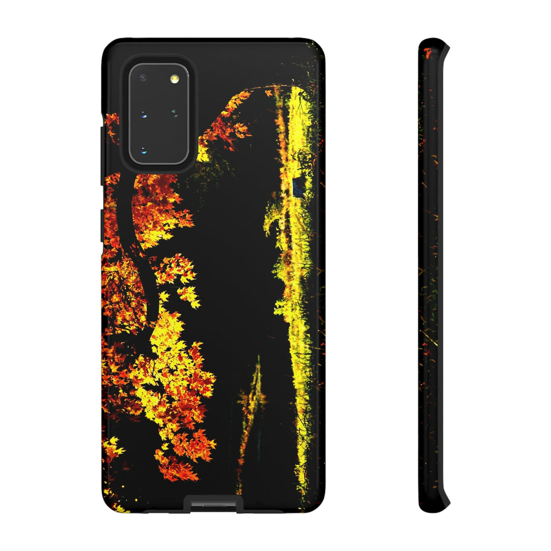 Cute Samsung Phone Case | Aesthetic Samsung Phone Case | Fall Leaves North Bridge | Galaxy S23, S22, S21, S20 | Luxury Double Layer | Cool - Studio40ParkLane