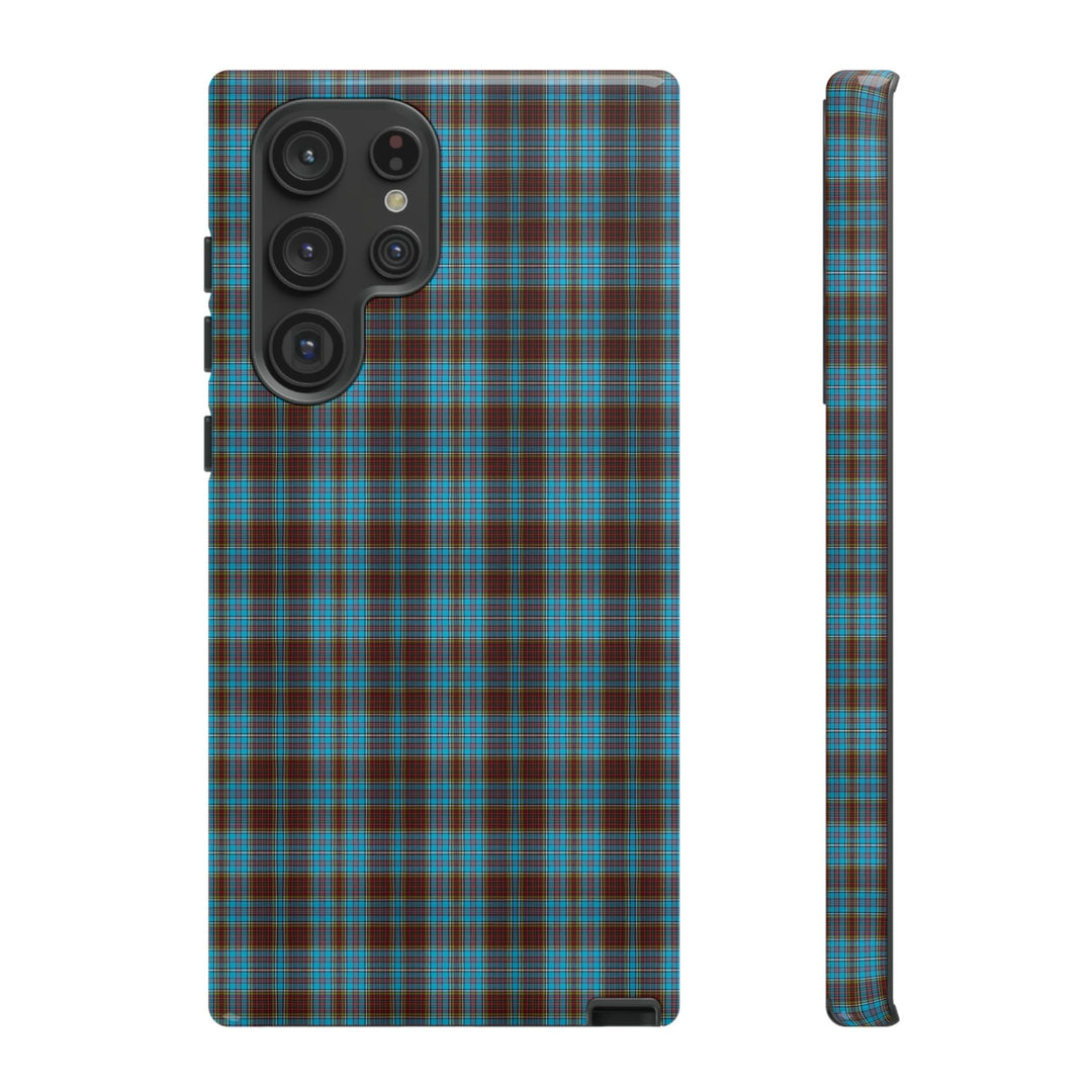 Samsung Galaxy Phone Case | Galaxy S23, S22, S21, S20 | Luxury Case Double Layered | Impact Resistant | Fashionable - Tartan Anderson - Studio40ParkLane