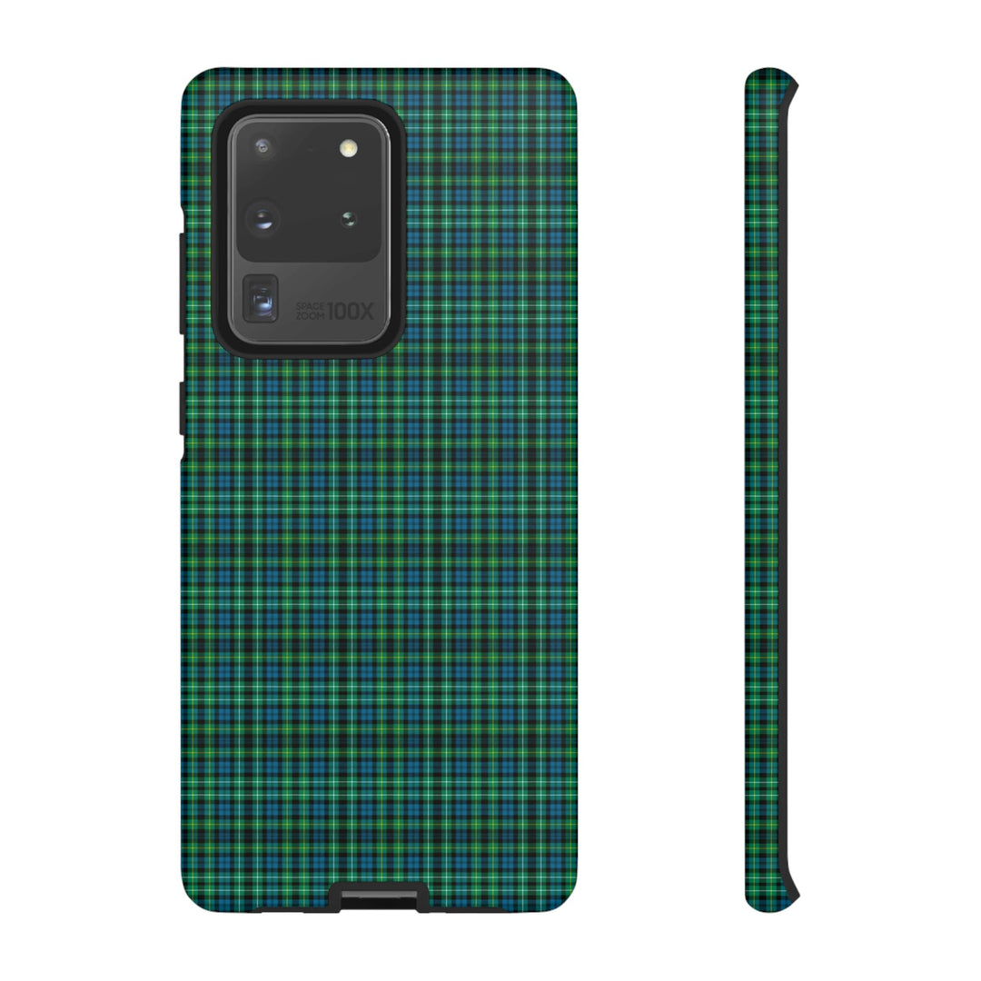 Samsung Galaxy Phone Case | Galaxy S23, S22, S21, S20 | Luxury Case Double Layered | Impact Resistant | Fashionable - Tartan Campbell - Studio40ParkLane