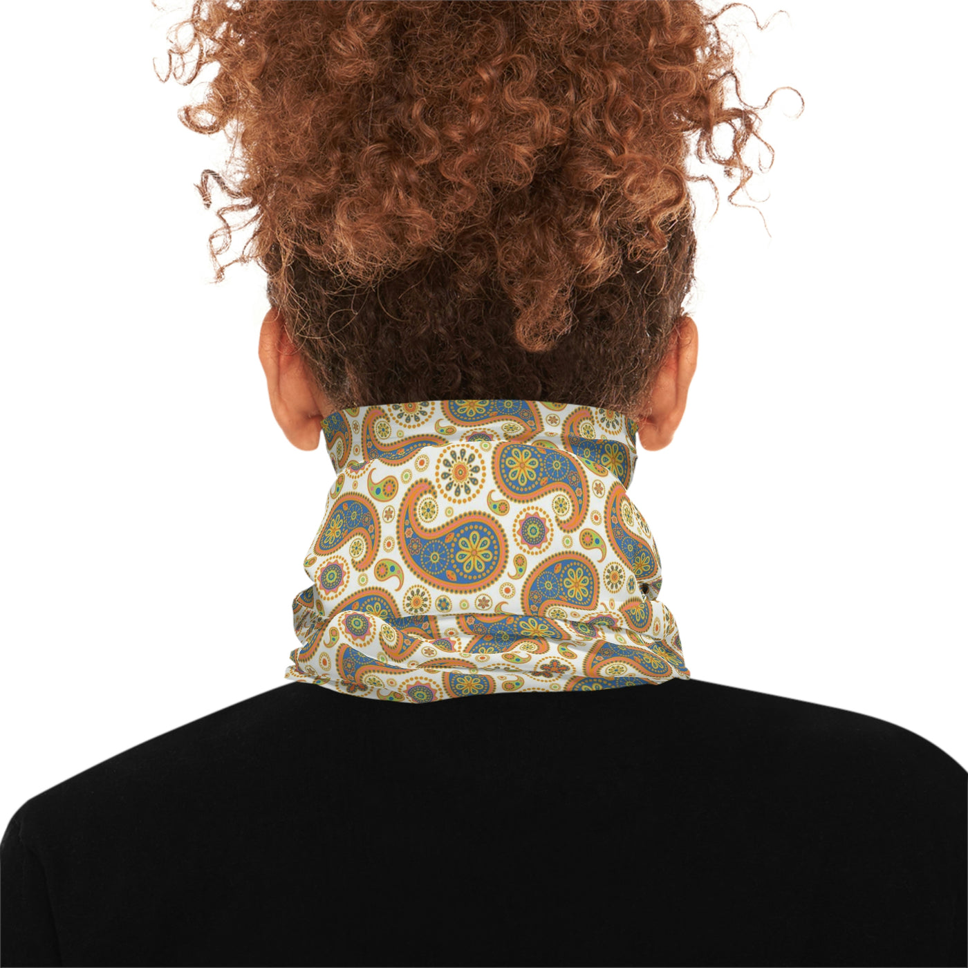 Neck Gaiter for Women Men - Multipurpose UPF 50 Sun Protection - Buff - Warm Winter Cool Summer Spring23 Paisley 4 - Studio40ParkLane