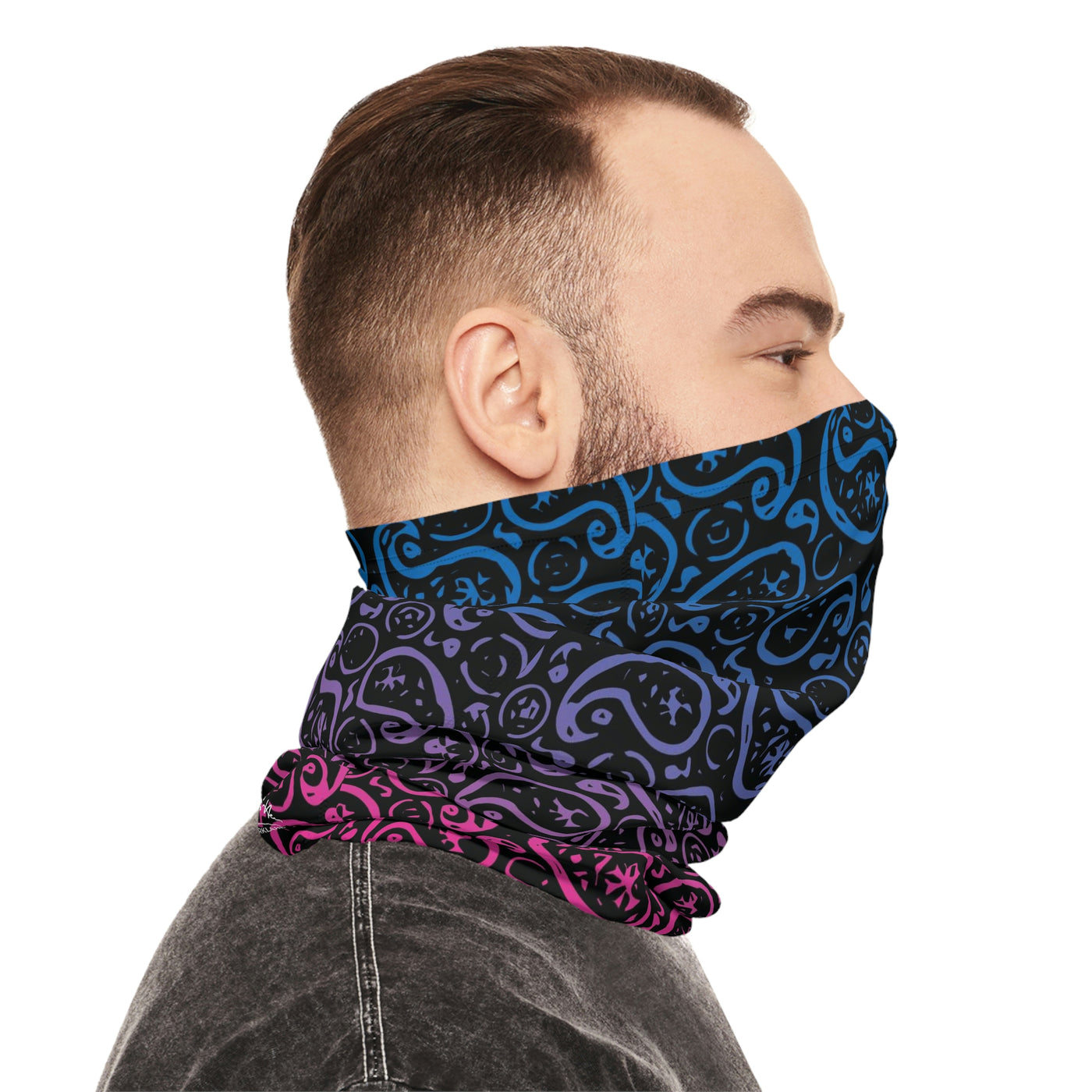 Neck Gaiter for Women Men - Multipurpose UPF 50 Sun Protection - Buff - Warm Winter Cool Summer Spring23 Paisley 16 - Studio40ParkLane