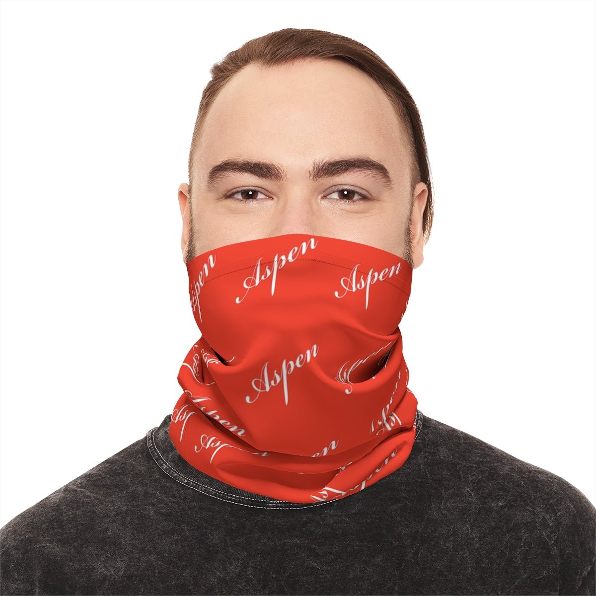 Fashionable Neck Gaiter For Women Girls Men -Multi-Purpose UPF 50+ UV+Full Face Mask Buff Balaclava Red Aspen - Studio40ParkLane