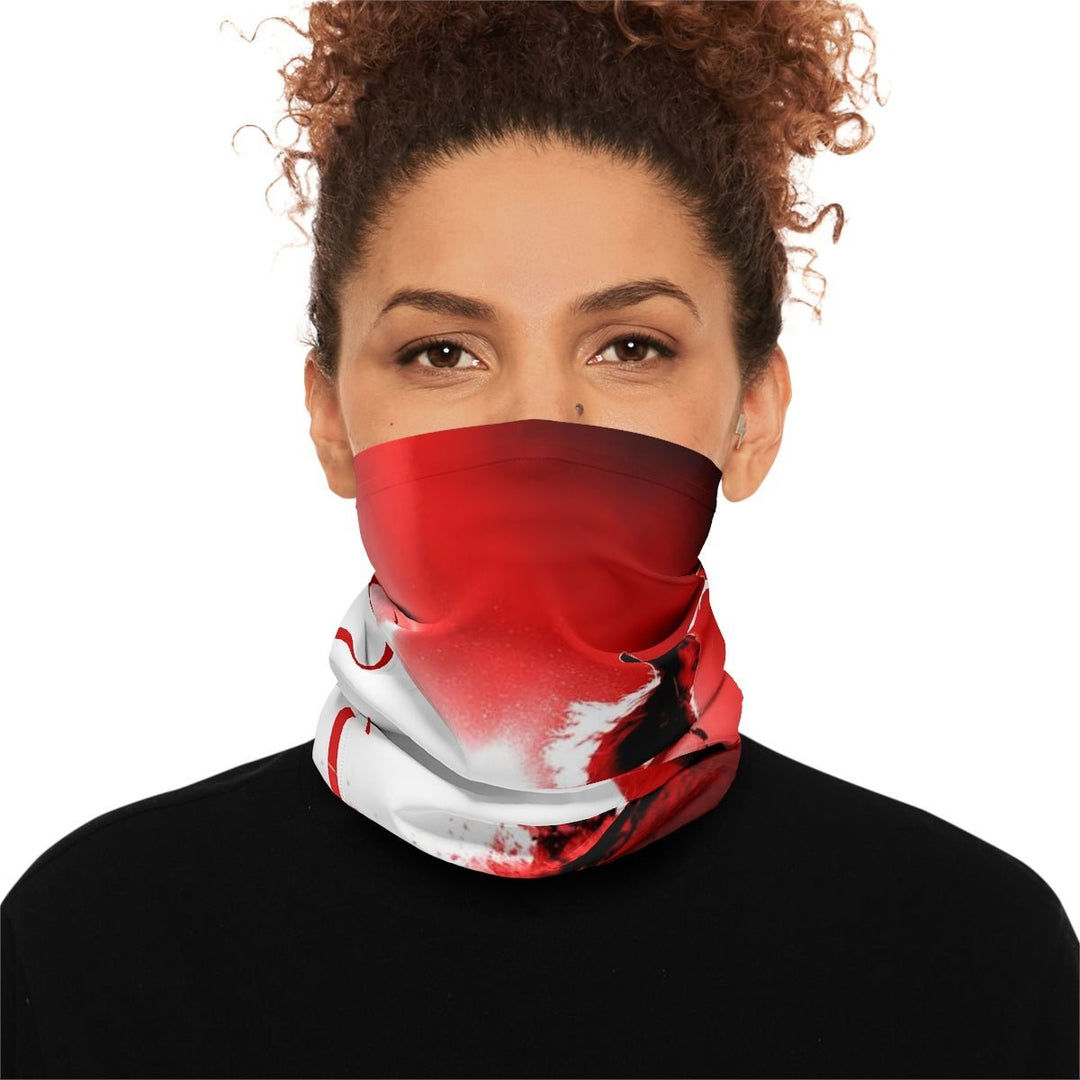 Neck Gaiter For Women Girls Men -Multi-Purpose - UPF 50+UV Sun Protection  -Face Cover Buff Bandana Head Cover Red Skiers - Studio40ParkLane