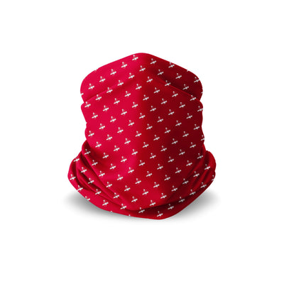 Neck Gaiter For Women Girls Men - Multi-Purpose - UPF 50+ UV Sun Protection - Face Cover Buff Bandana Head Cover – Red SnwBrd - Studio40ParkLane